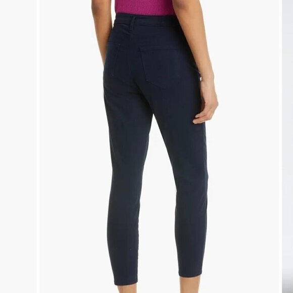 NWT L'AGENCE Margot High Rise Skinny Jean in Midnight - Size 28 - Picture 9 of 11